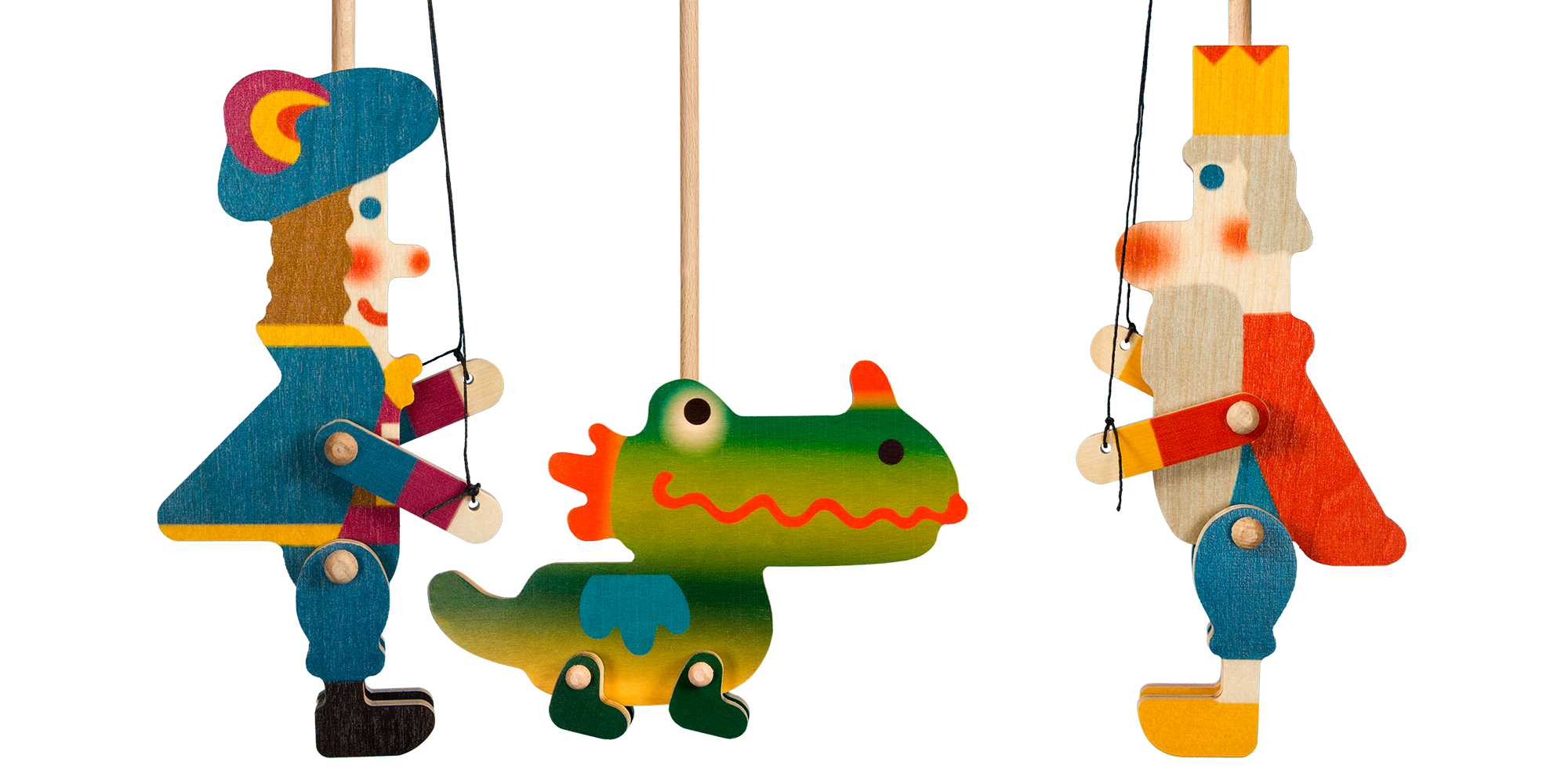 Loutky s nápadem 15 cm